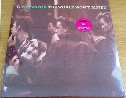 THE SMITHS The World Wont Listen 2xLP VINYL RECORD