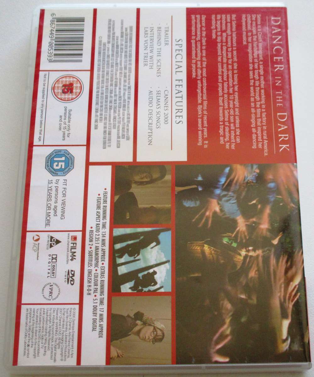 DANCER IN THE DARK Bjork Catherine Deneuve DVD [BBOX 10]