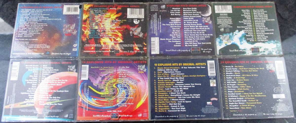 SOUNDCHECK 1 - 8 CD [G X 44]