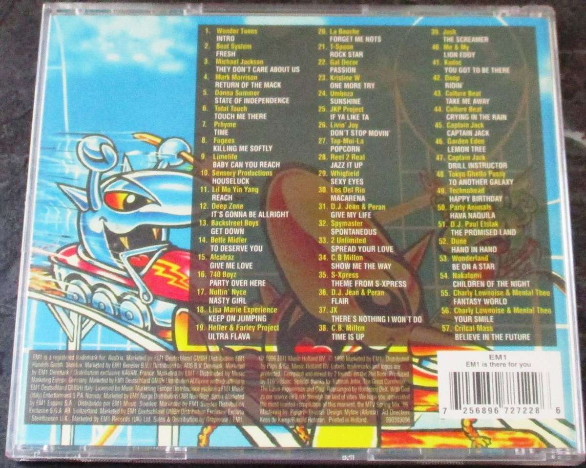 MTV  SUMMER DANCE MIX 96 CD [G X 44]