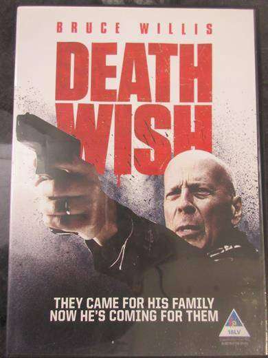DEATH WISH DVD Bruce Willis  [BBOX 3]