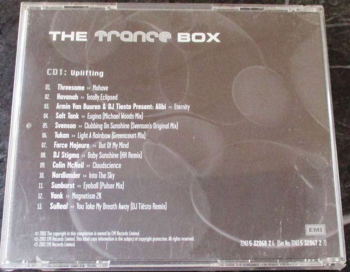 THE TRANCE BOX CD 1 CD [G X 44]