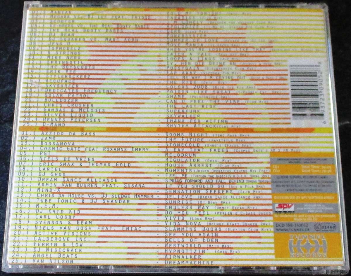 TUNNEL TRANCE Vol. 45 2xCD [G X 44]