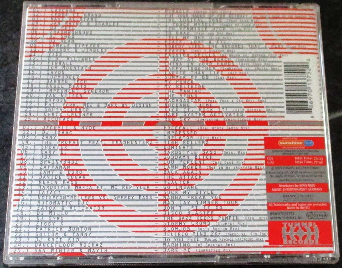 TUNNEL TRANCE Vol. 42 2xCD [G X 44]