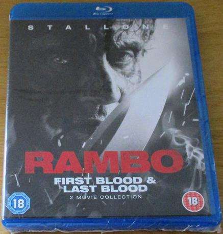 RAMBO First Blood & Last Blood BLU RAY