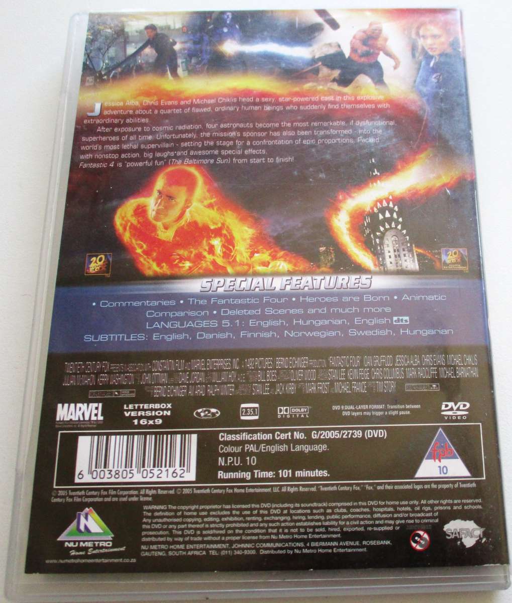 FANTASTIC FOUR Deluxe Edition 2xDVD [BBOX 10]