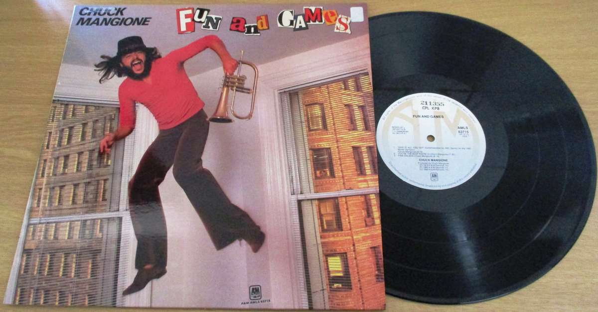 CHUCK MANGIONE Fun and Games LP VINYL RECORD