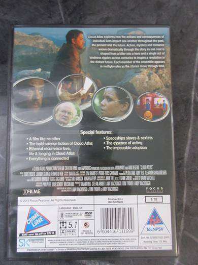 CLOUD ATLAS DVD Tom Hanks [DVD BBOX 1]