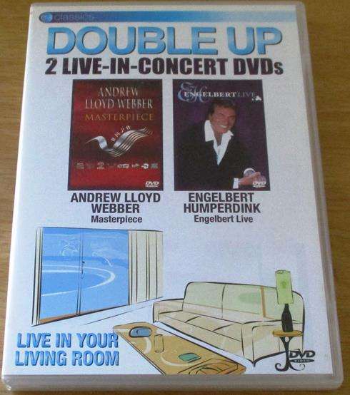 ANDREW LLOYD WEBBER Masterpiece + ENGELBERT HUMPERDINK Live 2xDVD