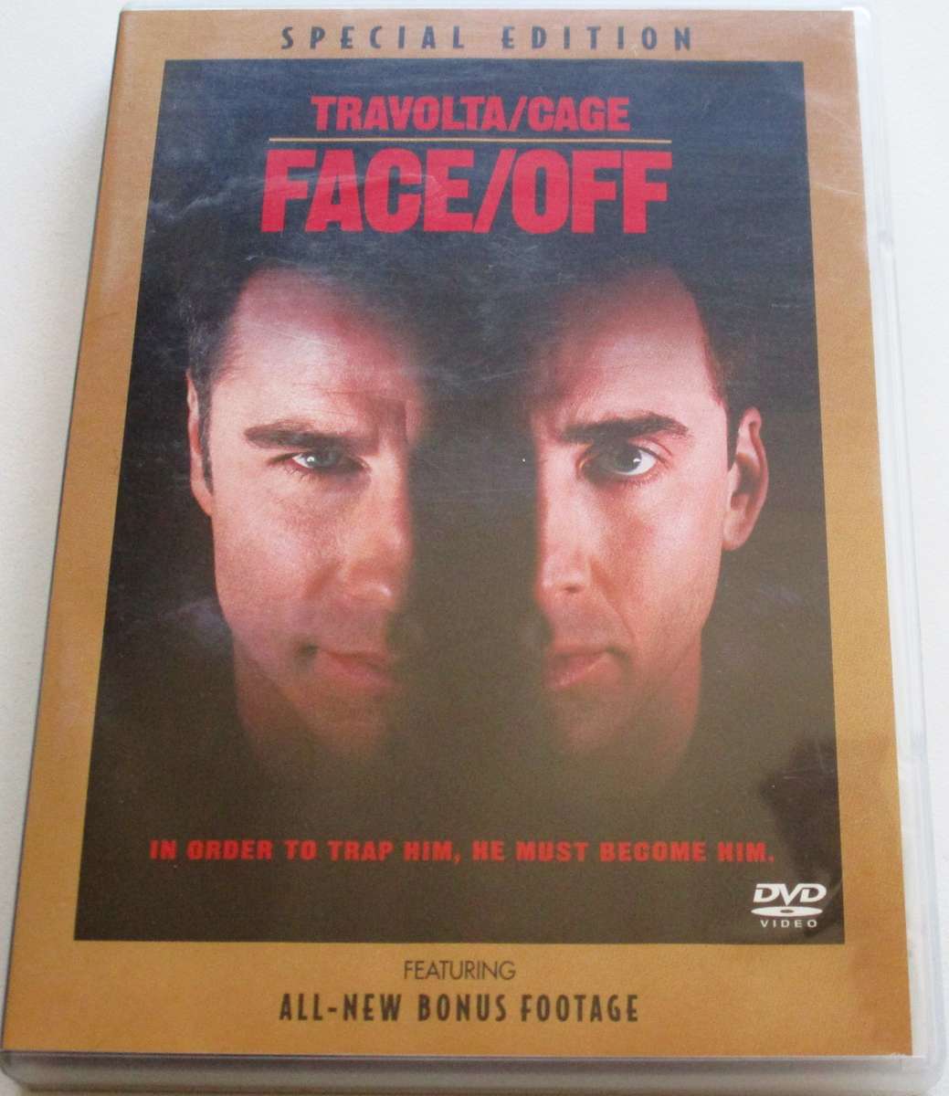 FACE/OFF Travolta / Cage DVD [BBOX 11]