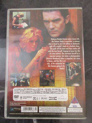 FEMME FATALE DVD Antonio Banderas DVD [BBOX 8] Region 2