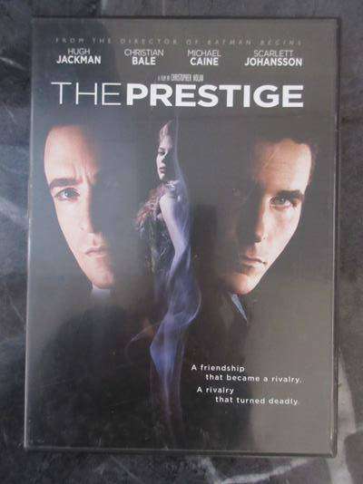 THE PRESTIGE DVD Christian Bale Hugh Jackman [DVD BBOX 5] Region 2