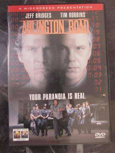 ARLINGTON ROAD DVD Jeff Bridges Tim Robbins [BBOX 8] Region 1