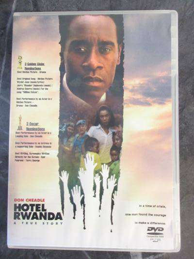 HOTEL RWANDA DVD Don Cheadle [BBOX 6] Region 2