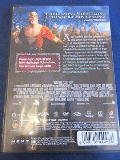 BEOWULF Director's Cut DVD  [BBOX 7] Region 2