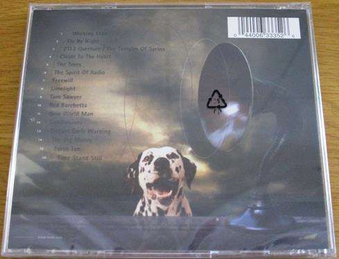 RUSH The Spirit Of Radio (Greatest Hits 1974-1987) CD