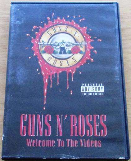GUNS N ROSES Welcome to the Videos DVD