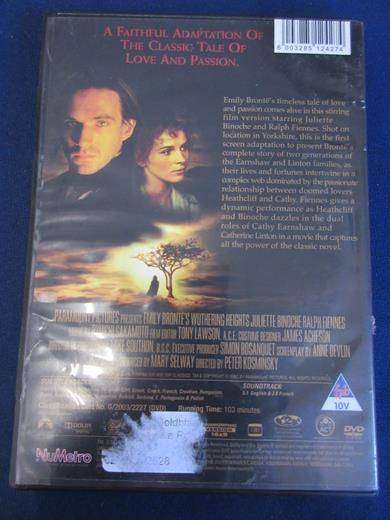 WUTHERING HEIGHTS DVD [BBOX 10] Region 2