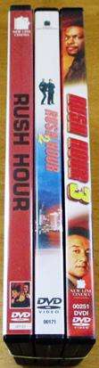 RUSH HOUR 1 - 3  3xDVD Jackie Chan Chris Tucker [BBOX 10]