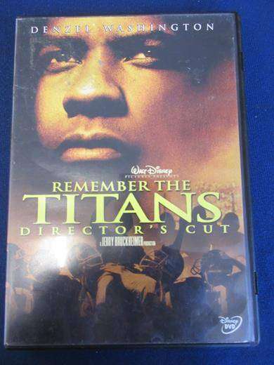 REMEMBER THE TITANS Director's Cut DVD Denzel Washington [BBOX 10] Region 2