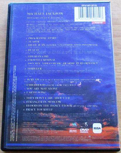 MICHAEL JACKSON History on Film Volume II DVD
