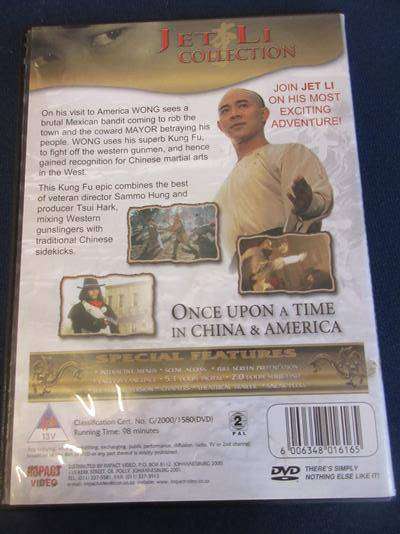 ONCE UPON A TIME IN CHINA & AMERICA Jet Li [BBOX 10] Region 2