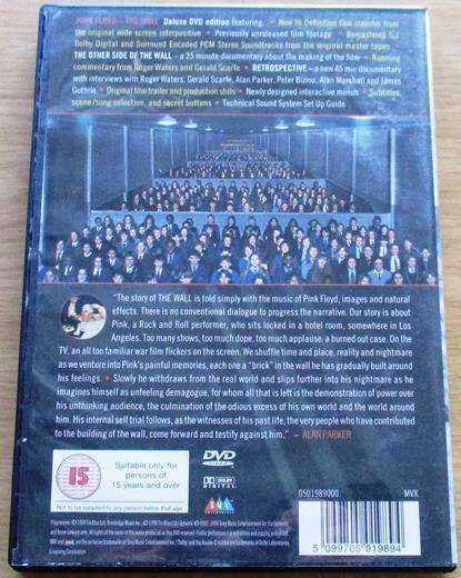 PINK FLOYD The Wall DVD Region 2 DVD