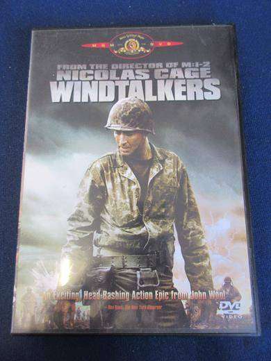 WINDTALKERS Nicholas Cage DVD [BBOX 10] Region 2