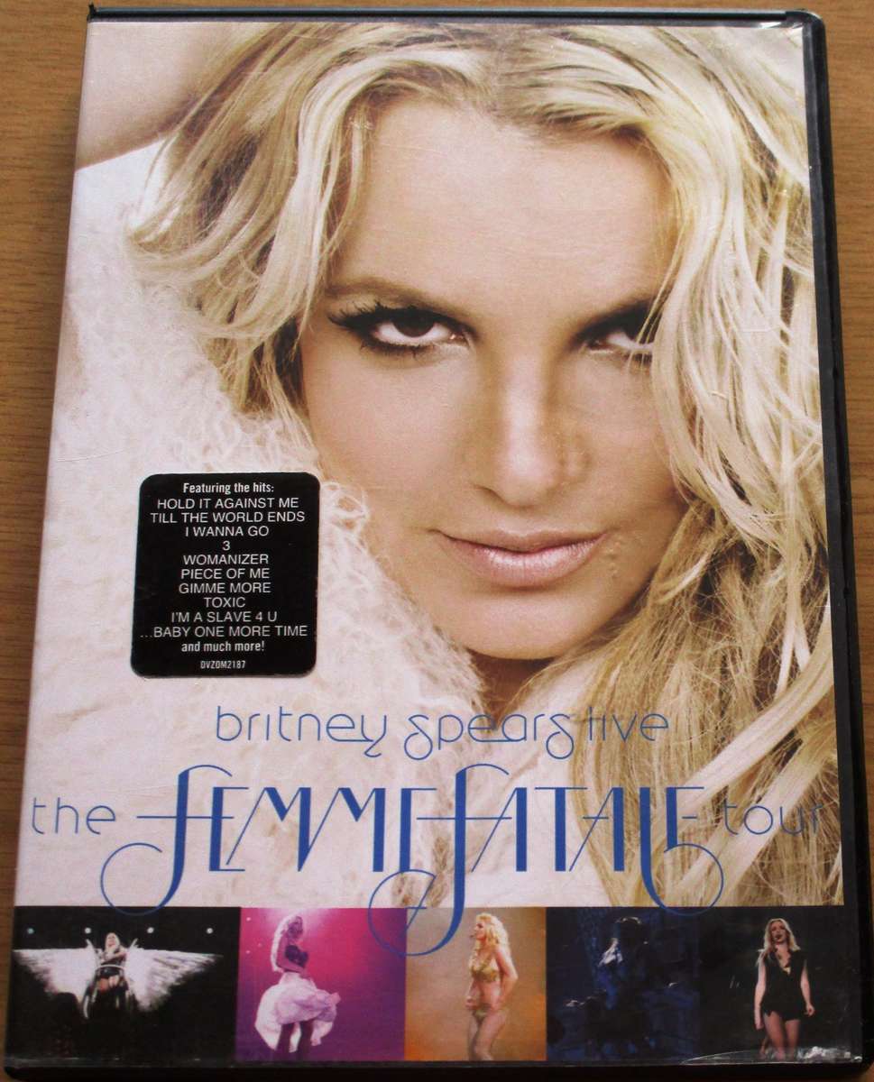 BRITNEY SPEARS The Femme Fatale Tour DVD