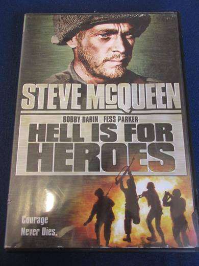 HELL IS FOR HEROES Steve McQueen DVD [BBOX 10] Region 2
