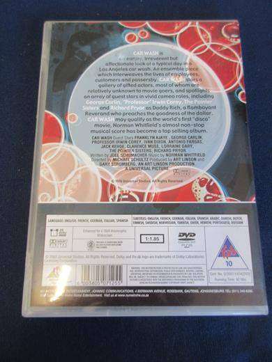 CAR WASH DVD The Pointer Sisters [BBOX 10] Region 2