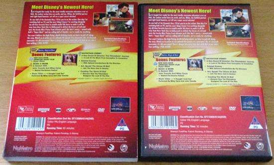 Disney BOLT DVD John Travolta [BBOX 2]