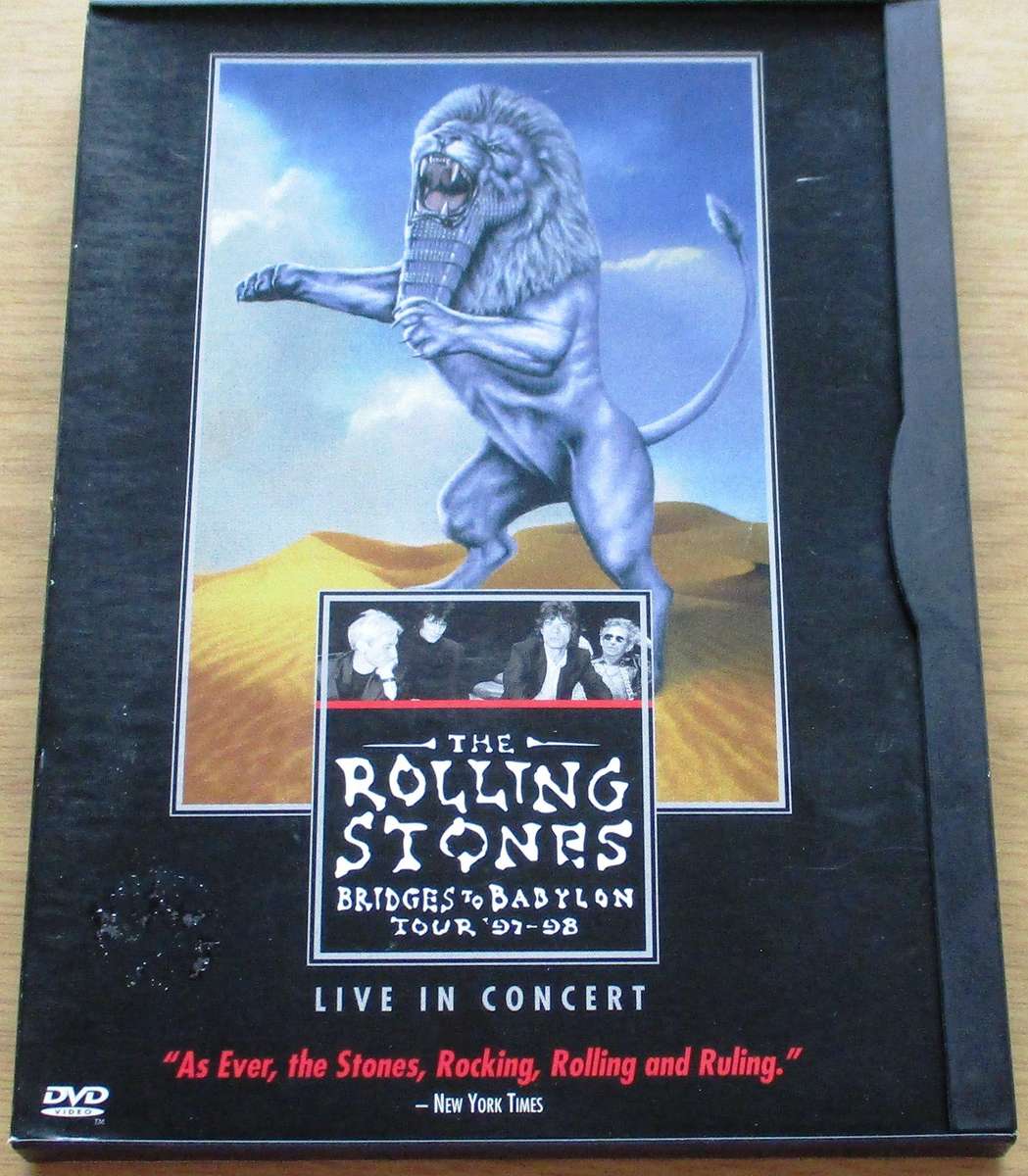 ROLLING STONES Bridges to Babylon Live Tour DVD