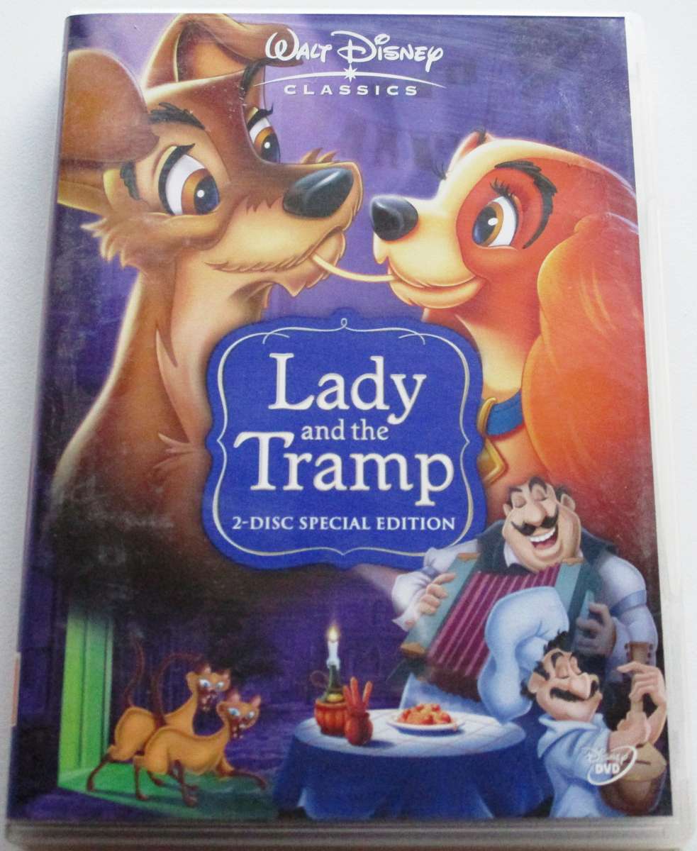 THE LADY AND THE TRAMP Main DVD Movie only DVD [BBOX 1]