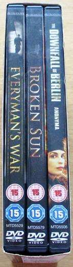 WORLD WAR II Everyman's War + The Downfall of Berlin + Broken Sun 3xDVD BOX SET [BOX SET SHELF]