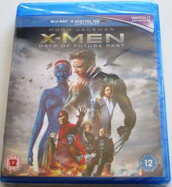 THE X-MEN Days of Future Past BLU RAY