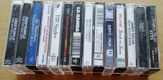 WHOLESALE LOT 14xCassette Tapes [Classical Box 1] Roxette BRUCE SPRINGSTEEN Waterboys DEEP PURPLE