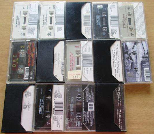 WHOLESALE LOT 14xCassette Tapes [Classical Box 1] Roxette BRUCE SPRINGSTEEN Waterboys DEEP PURPLE