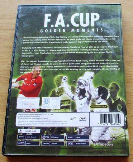 F.A. CUP Golden Moments DVD [BOX SET SHELF]