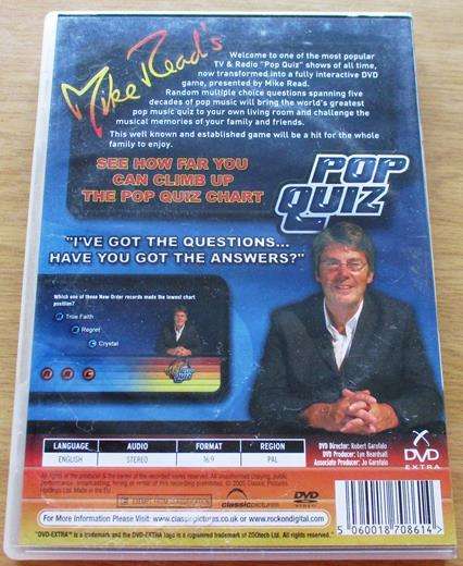 MIKE READ'S POP QUIZ DVD [BOX SET SHELF]