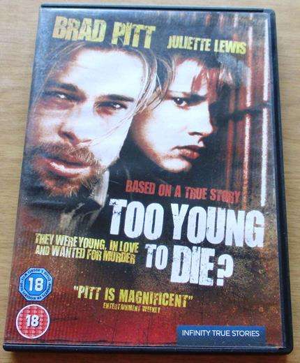 TOO YOUNG TO DIE? Brad Pitt Juliette Lewis DVD [BBOX 1]
