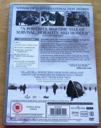 SAINTS & SOLDIERS 2 Disc Special Edition  2xDVD [BBOX 1]