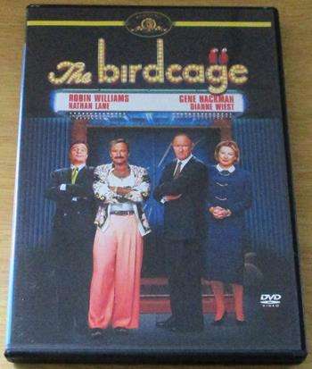 THE BIRDCAGE Robin Williams Gene Hackman DVD [BBOX 8]