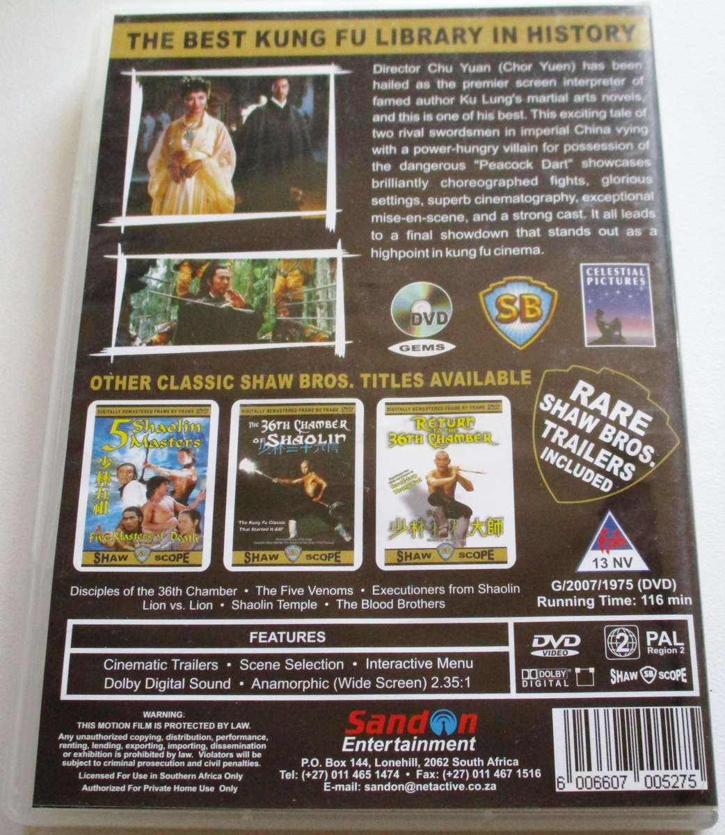 THE MAGIC BLADE Digitally Remastered DVD [BBOX 3]