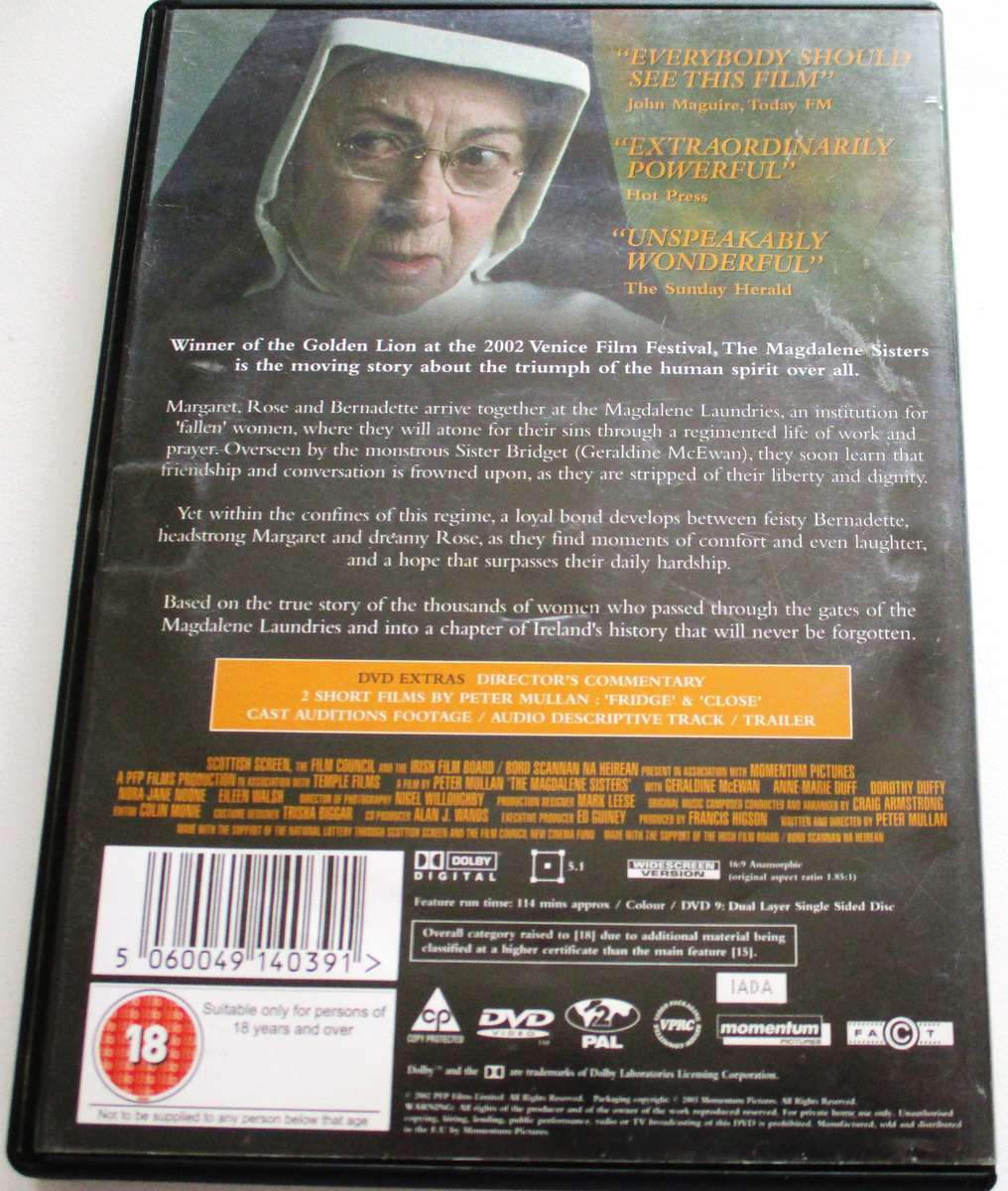 THE MAGDALENE SISTERS DVD [BBOX 6]