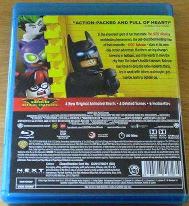 DC The LEGO BAYMAN BLU RAY [BLU RAY SHELF]