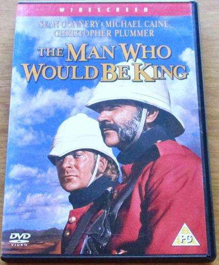 THE MAN WHO WOULD BE KING Sean Connery Michael Caine Christopher Plummer [BBOX 2] Region 2