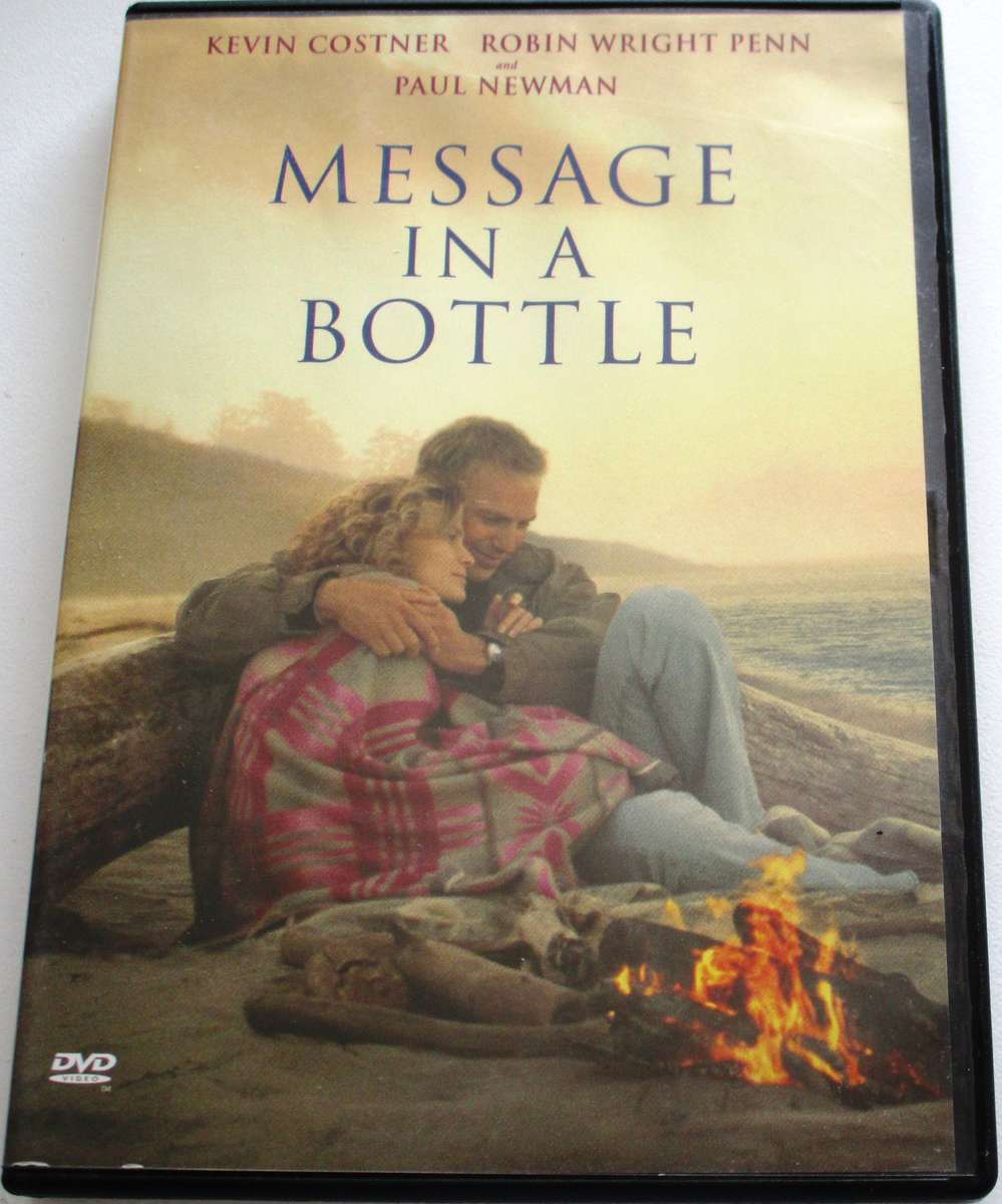MESSAGE IN A BOTTLE Kevin Costner DVD [BBOX 5]