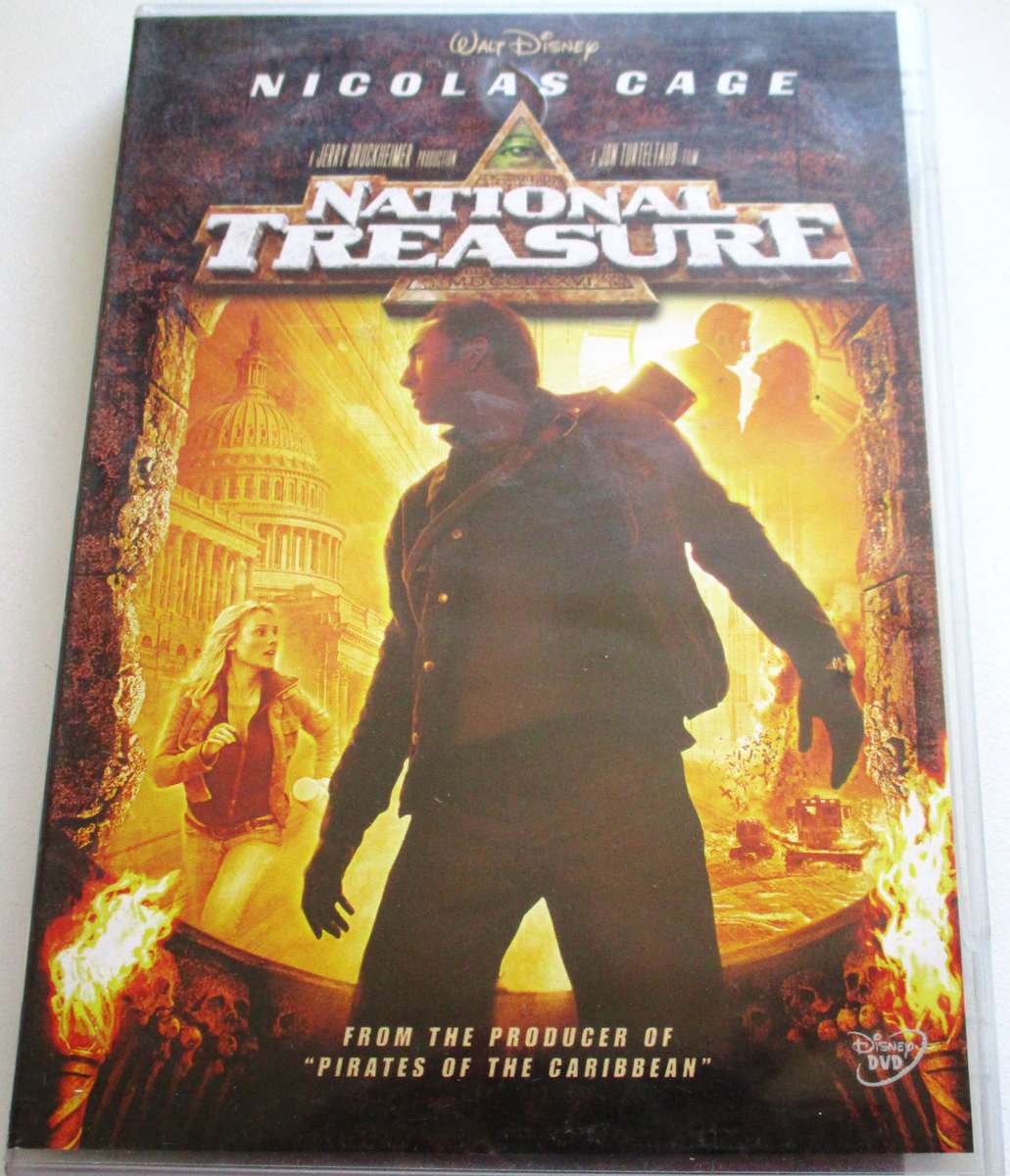 NATIONAL TREASURE 2 DVD [BBOX 12] VG+