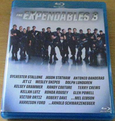 THE EXPENDABLES 3 BLU RAY [BLU RAY SHELF]